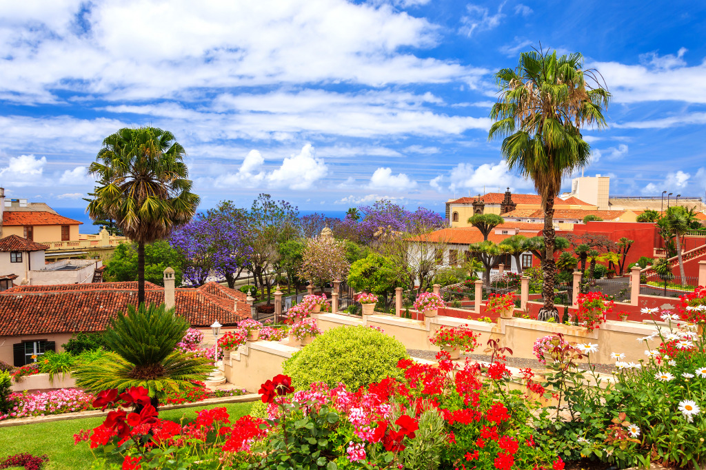 Botanical Gardens in La Orotava, Tenerife jigsaw puzzle in Great Sightings puzzles on TheJigsawPuzzles.com