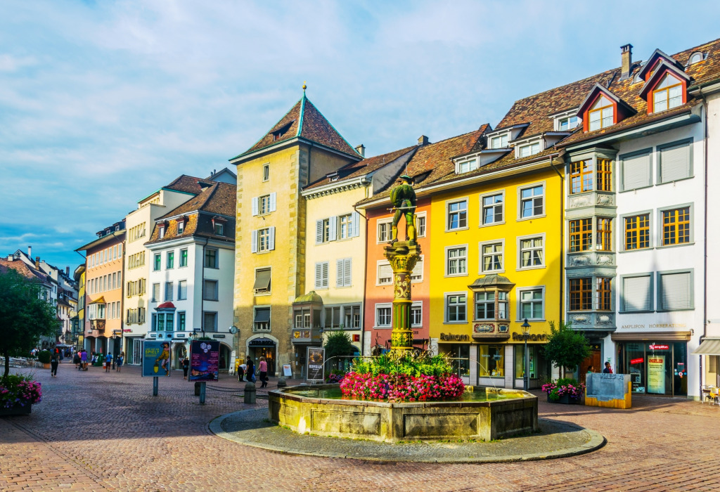 Schaffhausen, Switzerland jigsaw puzzle in Street View puzzles on TheJigsawPuzzles.com