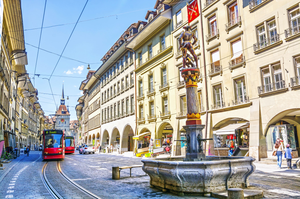 Old City Centre of Bern, Switzerland jigsaw puzzle in Street View puzzles on TheJigsawPuzzles.com