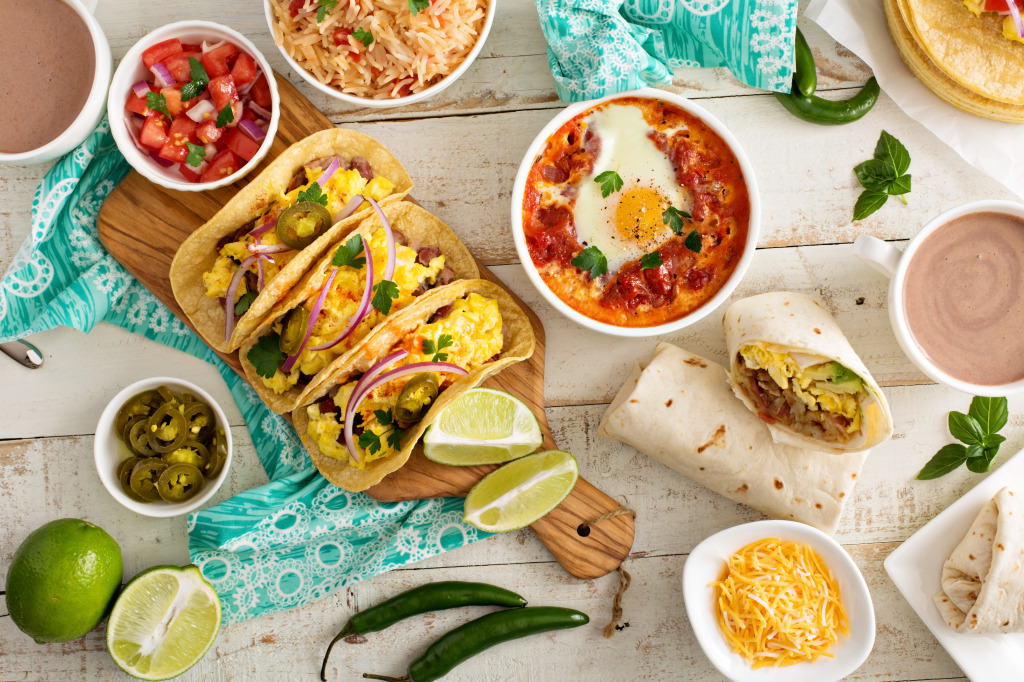 Mexican Cuisine jigsaw puzzle in Food & Bakery puzzles on TheJigsawPuzzles.com