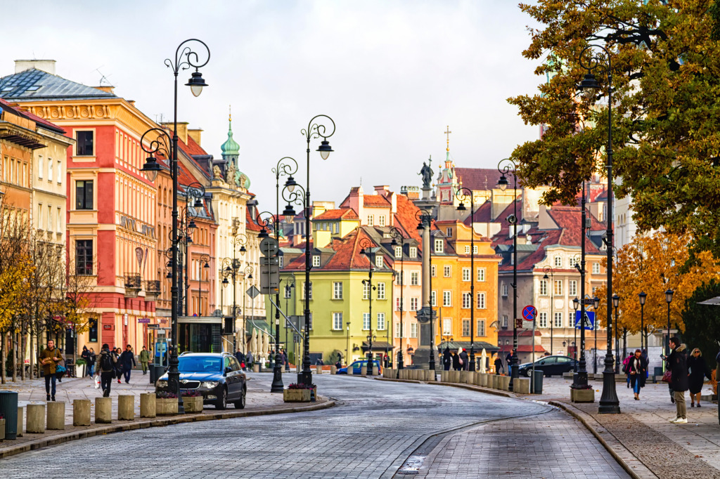 Warsaw, Poland jigsaw puzzle in Street View puzzles on TheJigsawPuzzles.com