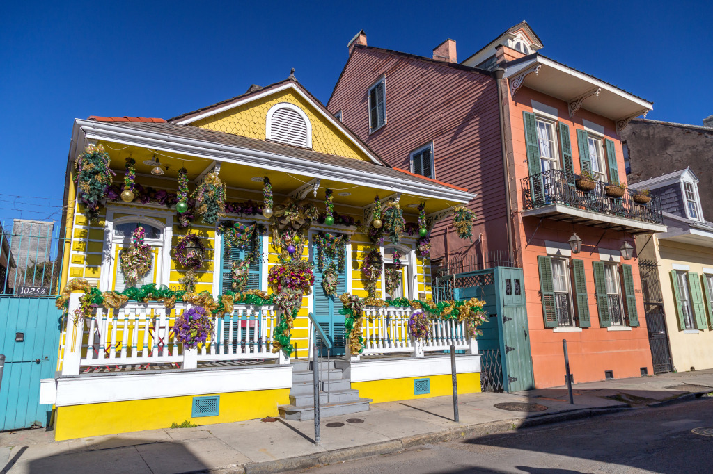 French Quarter in New Orleans, Louisiana jigsaw puzzle in Street View puzzles on TheJigsawPuzzles.com