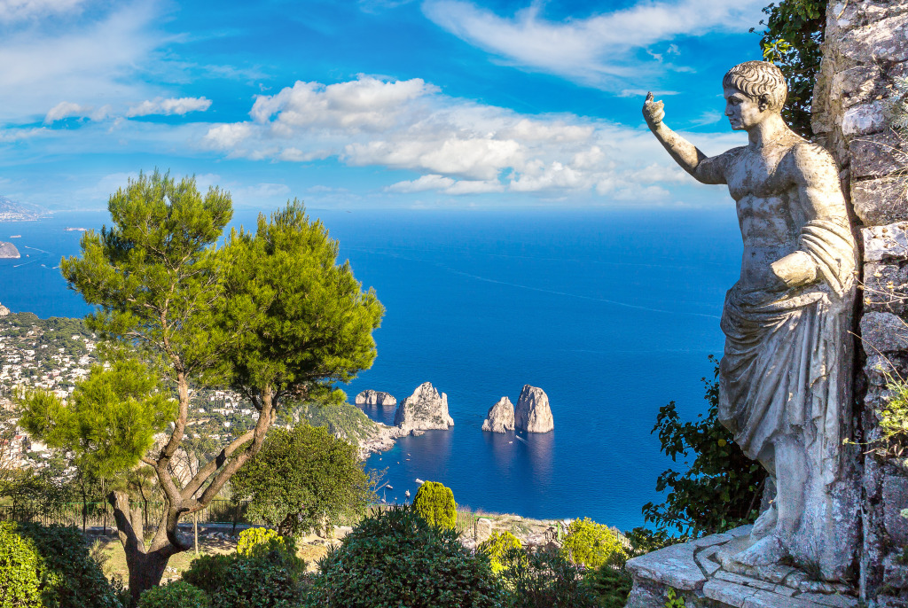 Capri Island, Italy jigsaw puzzle in Great Sightings puzzles on TheJigsawPuzzles.com