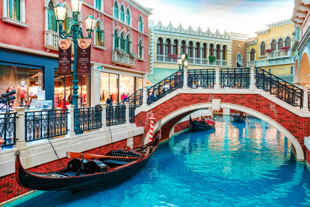 The Venetian Macau jigsaw puzzle in Bridges puzzles on TheJigsawPuzzles.com