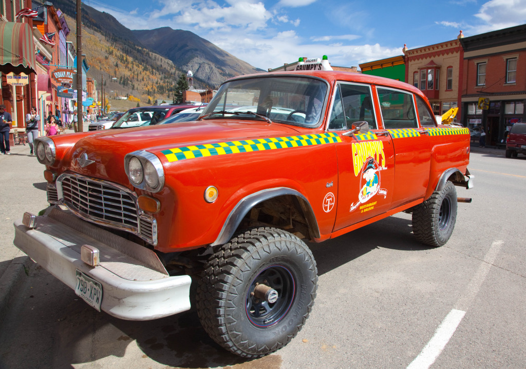 Silverton, Colorado jigsaw puzzle in Cars & Bikes puzzles on TheJigsawPuzzles.com