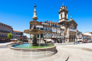 Toural Square in Guimaraes, Portugal