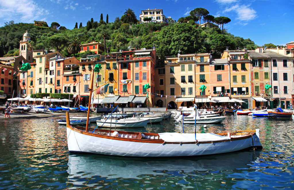 Portofino, Italy jigsaw puzzle in Street View puzzles on TheJigsawPuzzles.com