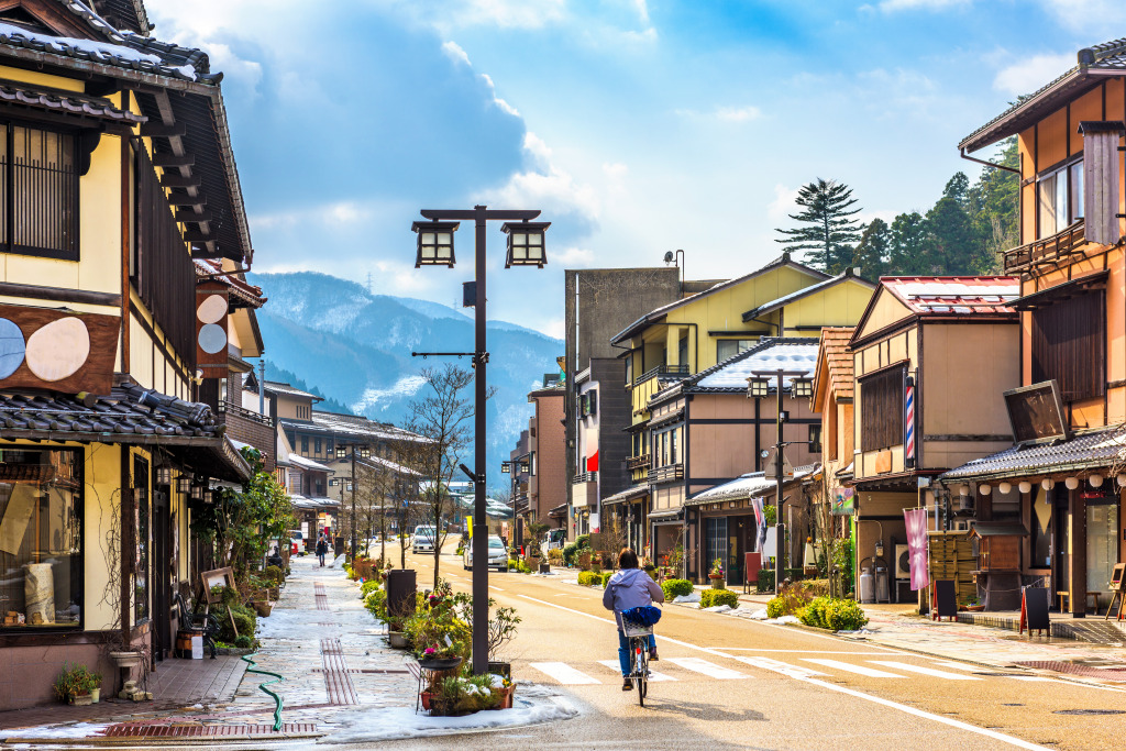 Yamanaka Onsen, Japan Hot Springs Resort jigsaw puzzle in Street View puzzles on TheJigsawPuzzles.com