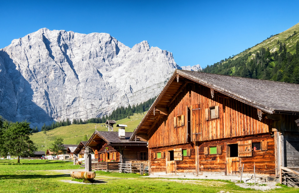 Karwendel Mountains, Austria jigsaw puzzle in Great Sightings puzzles on TheJigsawPuzzles.com