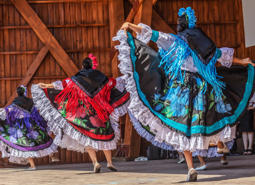 Young Dancers from Colombia jigsaw puzzle in People puzzles on TheJigsawPuzzles.com