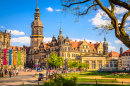 Royal Palace In Dresden, Saxony, Germany