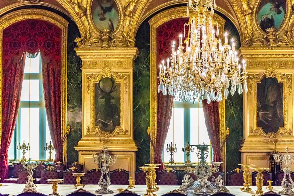 Apartments of Napoleon III, Louvre, Paris jigsaw puzzle in Castles puzzles on TheJigsawPuzzles.com