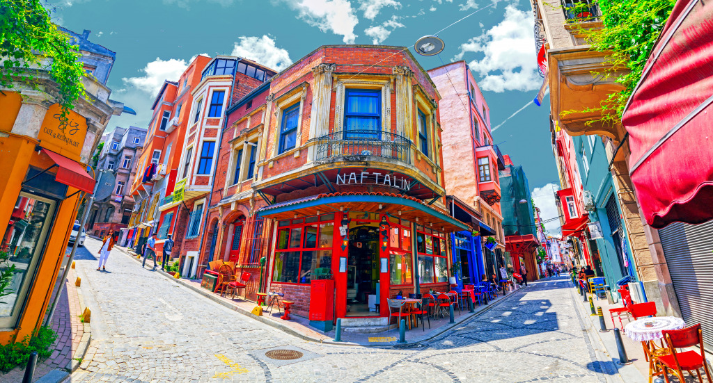 Balat District of Istanbul, Turkey jigsaw puzzle in Street View puzzles on TheJigsawPuzzles.com