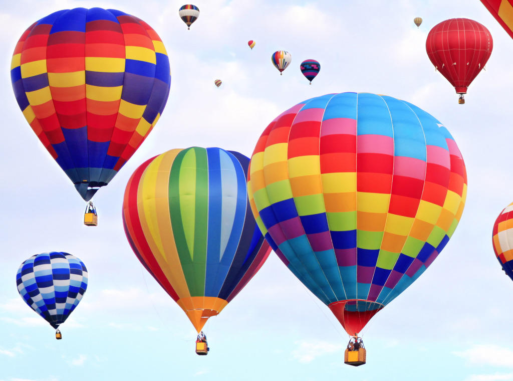 Hot Air Balloon Fest in Canada jigsaw puzzle in Aviation puzzles on TheJigsawPuzzles.com