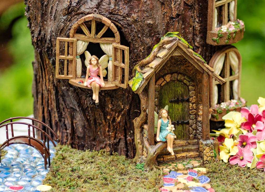 Fairy House jigsaw puzzle in Macro puzzles on TheJigsawPuzzles.com