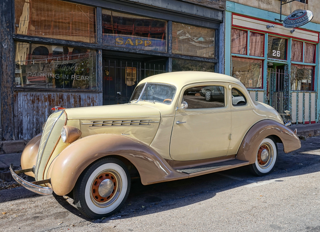 Bisbee, Arizona jigsaw puzzle in Cars & Bikes puzzles on TheJigsawPuzzles.com