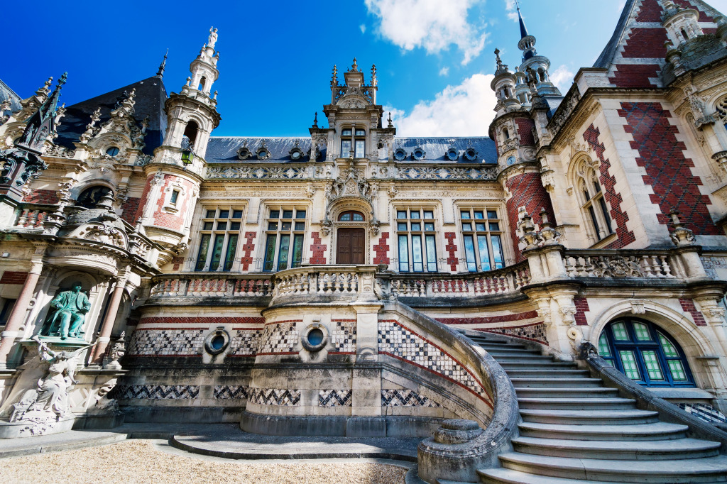 Benedictine Palace Museum, Fecamp, France jigsaw puzzle in Castles puzzles on TheJigsawPuzzles.com