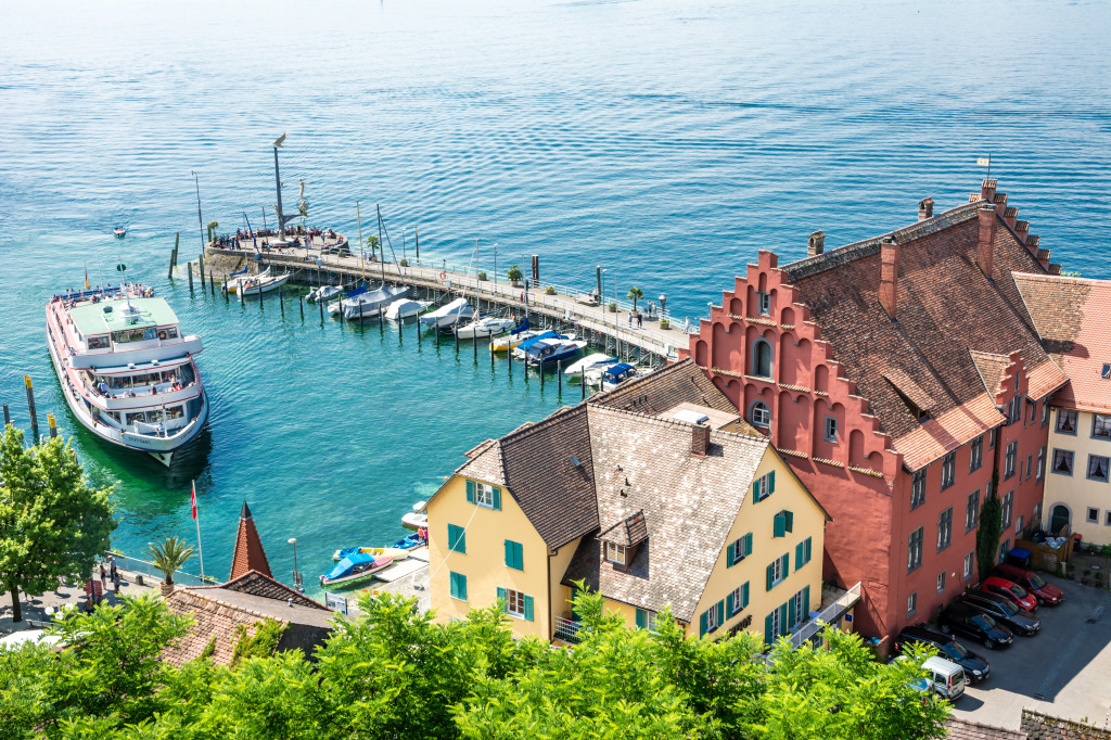 Meersburg, Germany jigsaw puzzle in Great Sightings puzzles on TheJigsawPuzzles.com