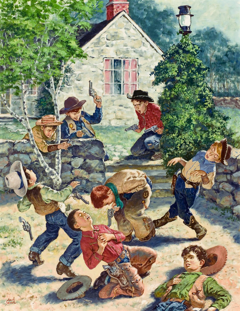 Playing Cowboy jigsaw puzzle in People puzzles on TheJigsawPuzzles.com