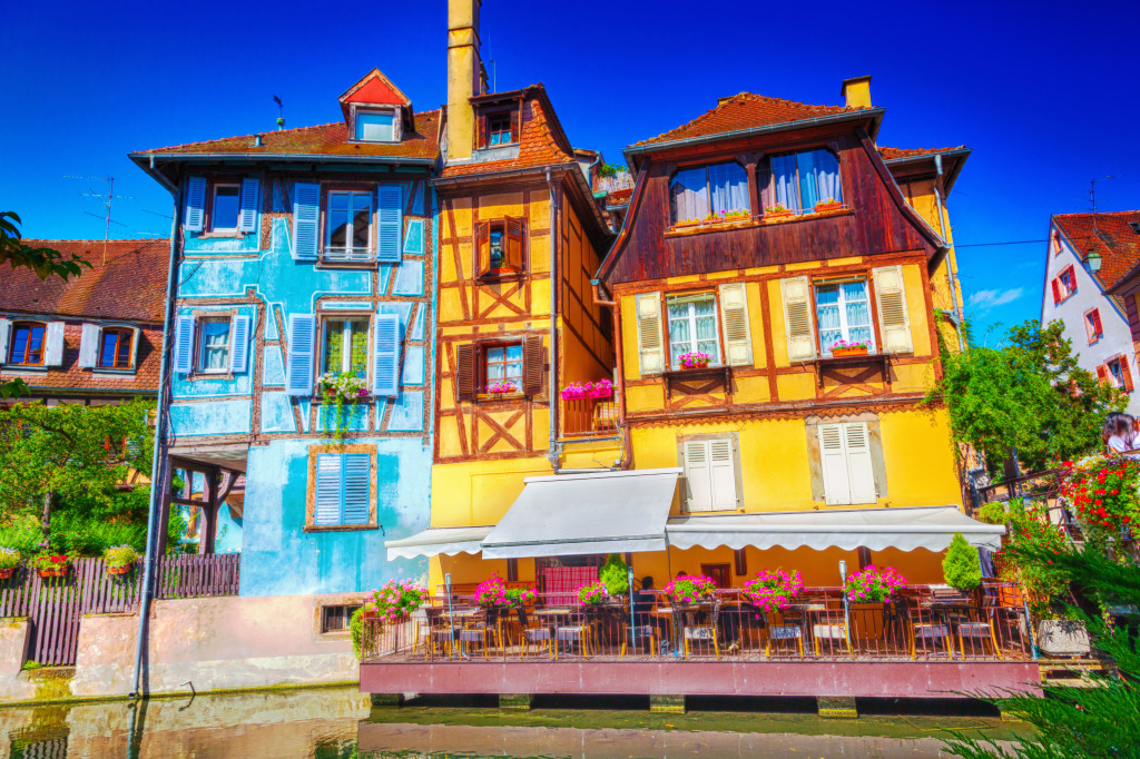 Town of Colmar, France jigsaw puzzle in Puzzle of the Day puzzles on TheJigsawPuzzles.com