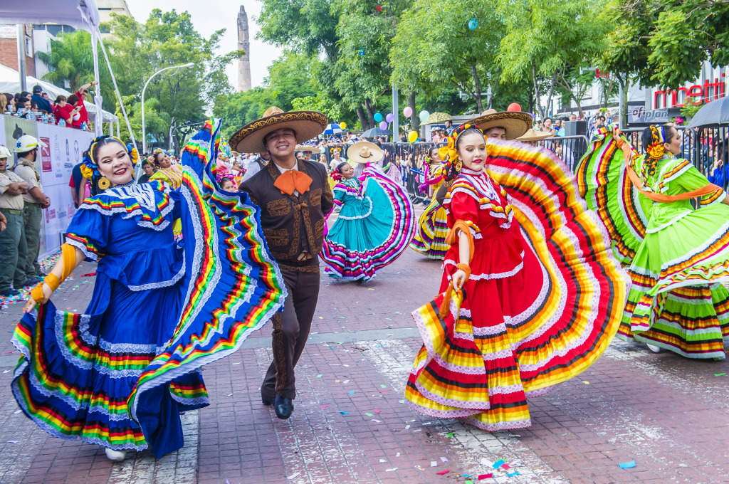 Mariachi & Charros Festival, Guadalajara, Mexico jigsaw puzzle in People puzzles on TheJigsawPuzzles.com