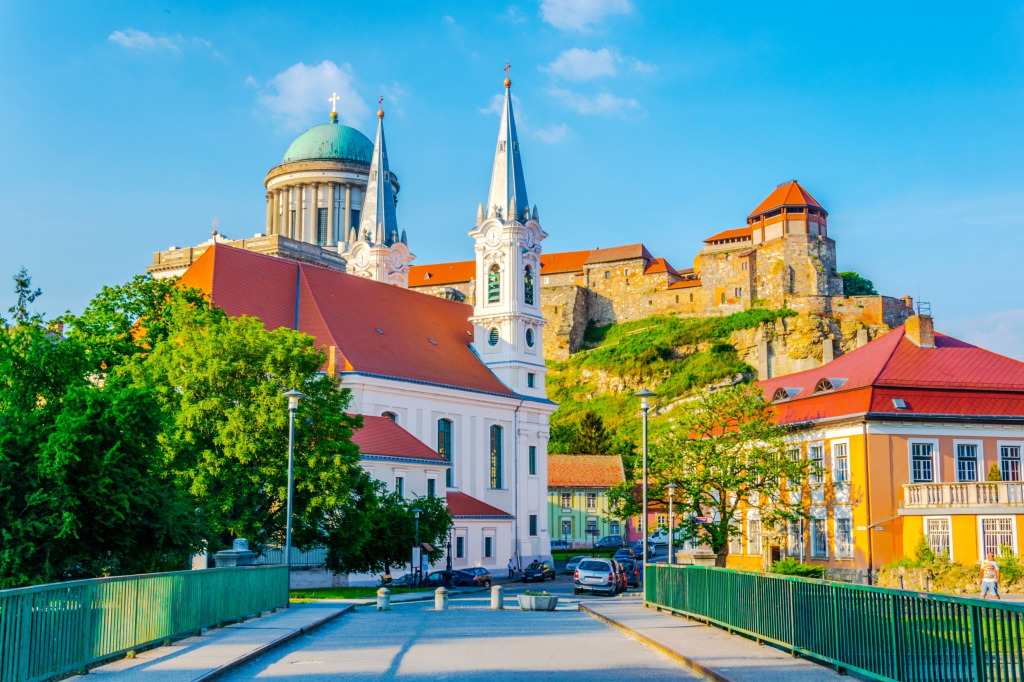 Esztergom, Hungary jigsaw puzzle in Bridges puzzles on TheJigsawPuzzles.com