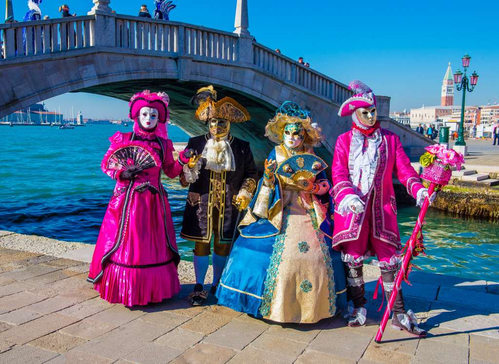 Venice Carnival, Italy jigsaw puzzle in People puzzles on TheJigsawPuzzles.com