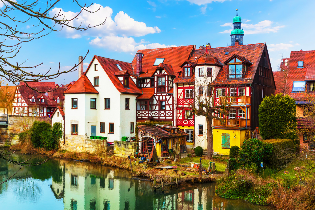 Lauf an der Pegnitz, Bavaria, Germany jigsaw puzzle in Street View puzzles on TheJigsawPuzzles.com