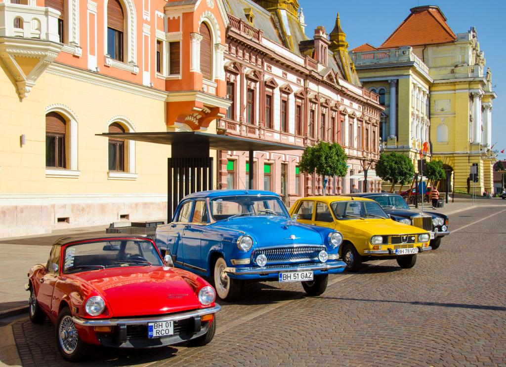 Automotive Show in Oradea, Romania jigsaw puzzle in Cars & Bikes puzzles on TheJigsawPuzzles.com