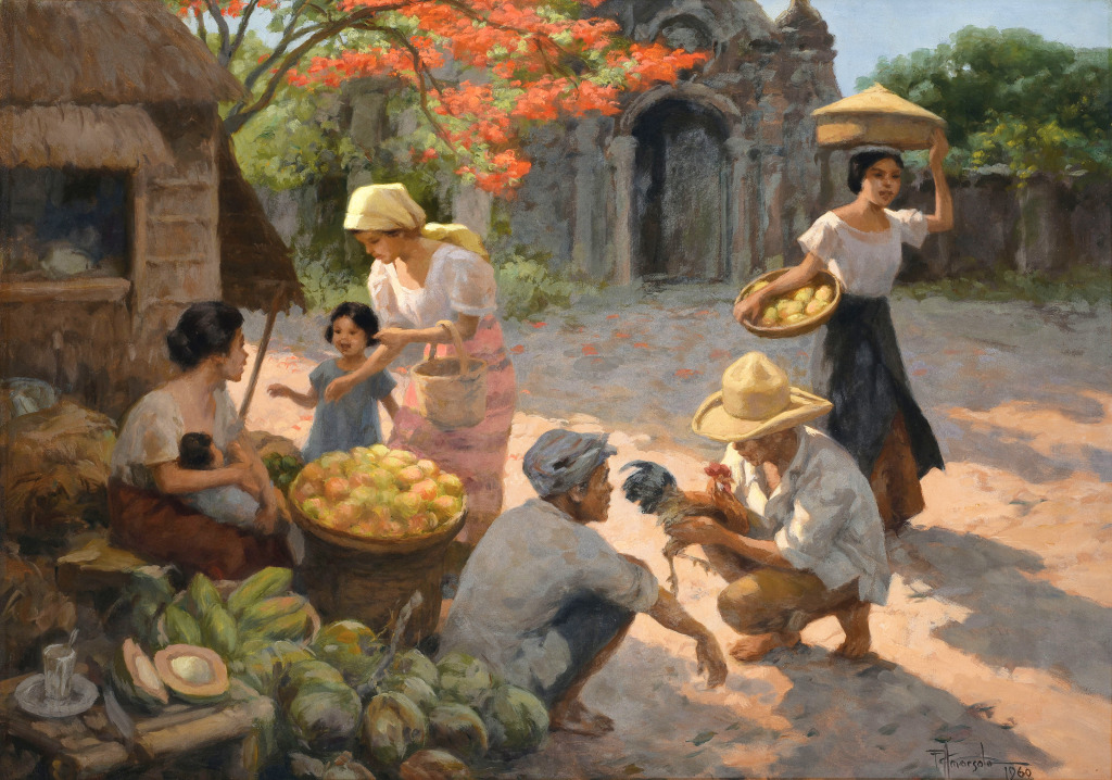 Antipolo Market Scene jigsaw puzzle in Macro puzzles on TheJigsawPuzzles.com