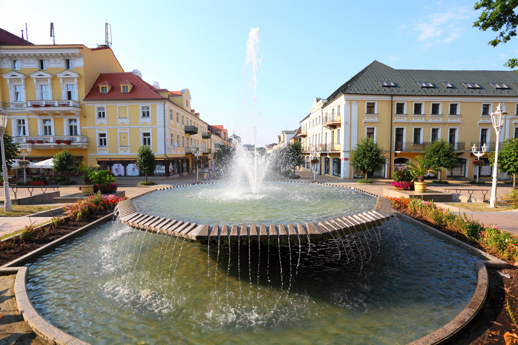 Frantiskovy Lazne, Czech Republic jigsaw puzzle in Waterfalls puzzles on TheJigsawPuzzles.com