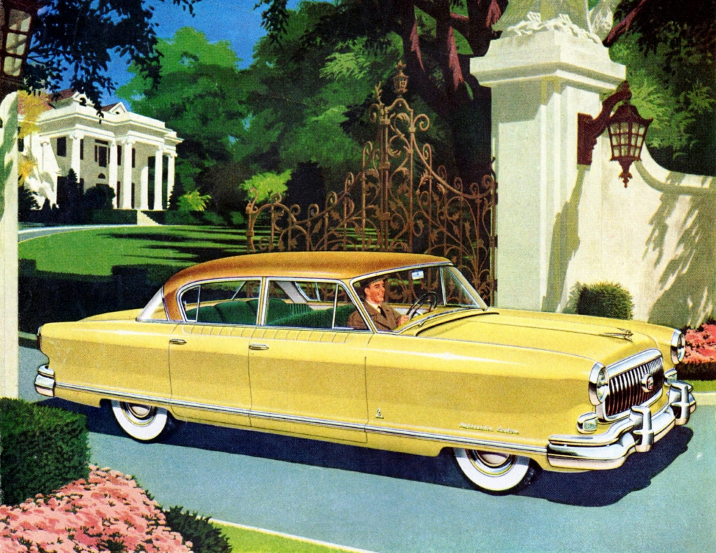 1952 Nash Ambassador Sedan jigsaw puzzle in Cars & Bikes puzzles on TheJigsawPuzzles.com