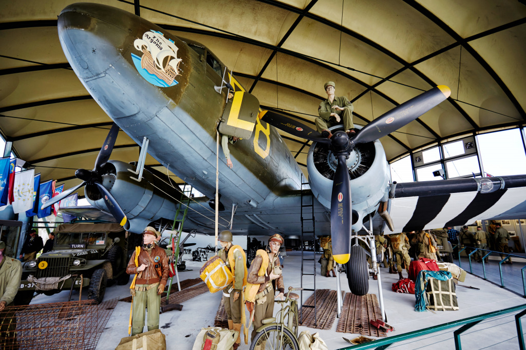 Airborne Museum, Sainte-Mere-Eglise, France jigsaw puzzle in Aviation puzzles on TheJigsawPuzzles.com