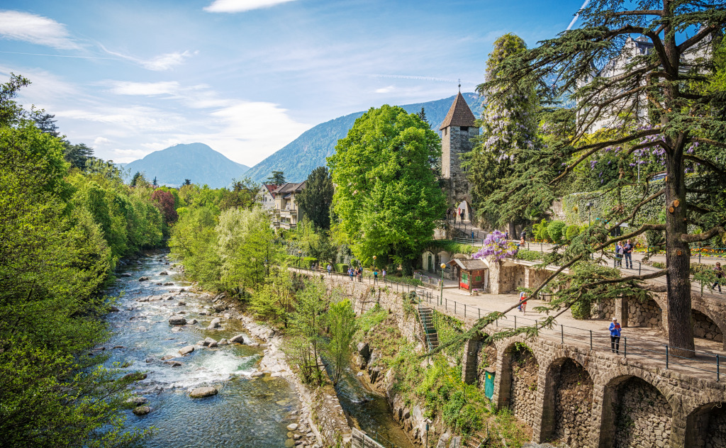 Tappeiner Trail, Merano, Italy jigsaw puzzle in Great Sightings puzzles on TheJigsawPuzzles.com