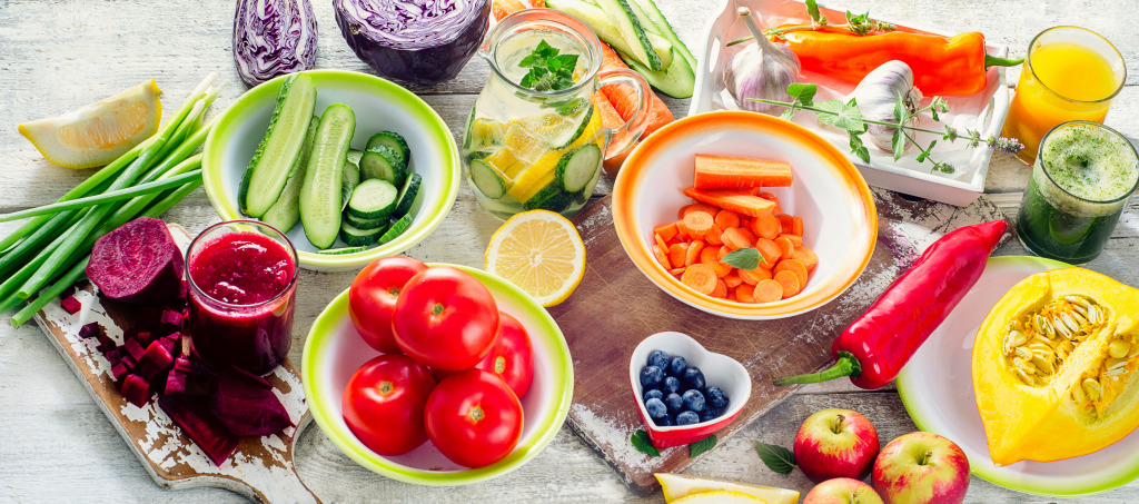 Healthy Food jigsaw puzzle in Fruits & Veggies puzzles on TheJigsawPuzzles.com
