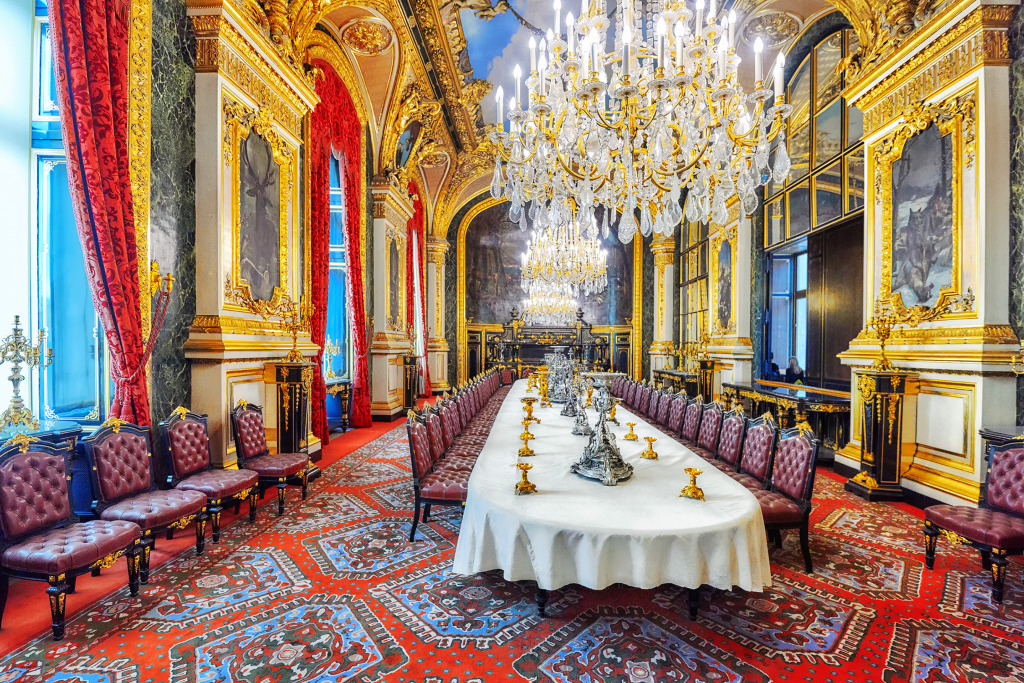 Napoleon III Apartments, Louvre jigsaw puzzle in Castles puzzles on TheJigsawPuzzles.com