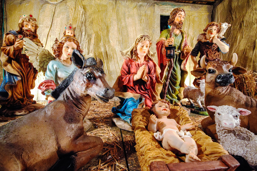 Nativity Scene jigsaw puzzle in Christmas & New Year puzzles on TheJigsawPuzzles.com