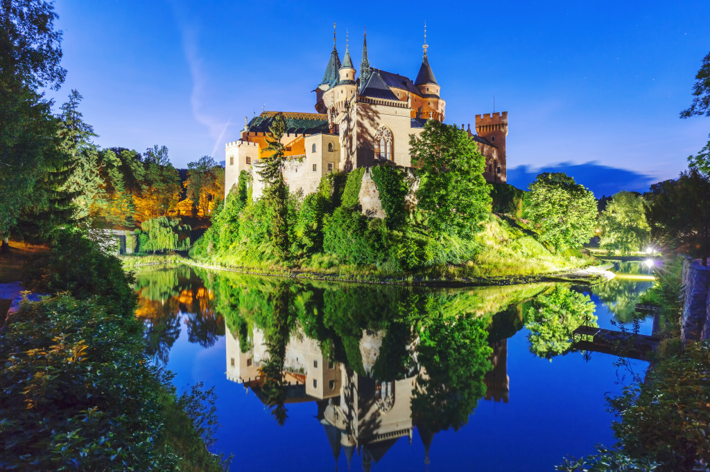 Bojnice Castle, Slovakia jigsaw puzzle in Castles puzzles on TheJigsawPuzzles.com