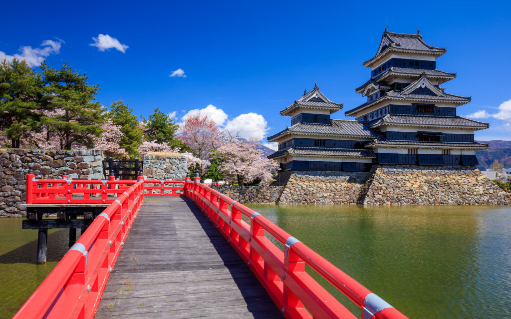 Matsumoto Castle, Nagano, Japan jigsaw puzzle in Castles puzzles on TheJigsawPuzzles.com