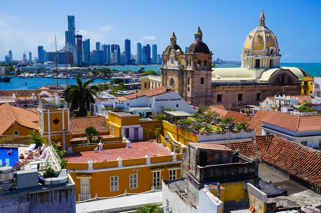 Cartagena, Colombia jigsaw puzzle in Puzzle of the Day puzzles on TheJigsawPuzzles.com