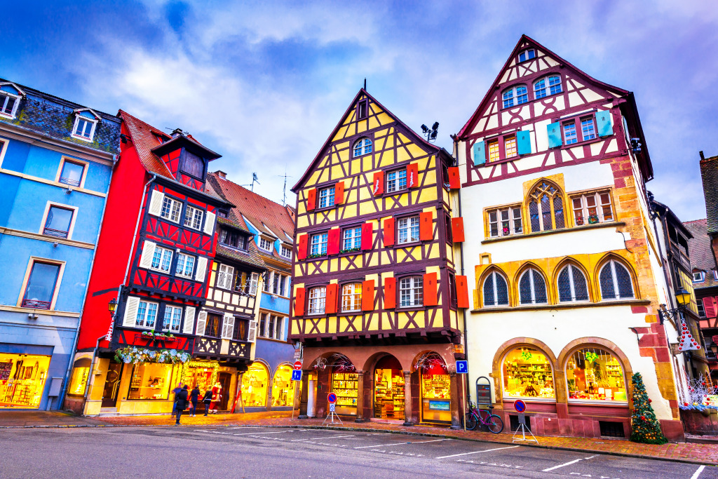 Colmar, France jigsaw puzzle in Puzzle of the Day puzzles on TheJigsawPuzzles.com