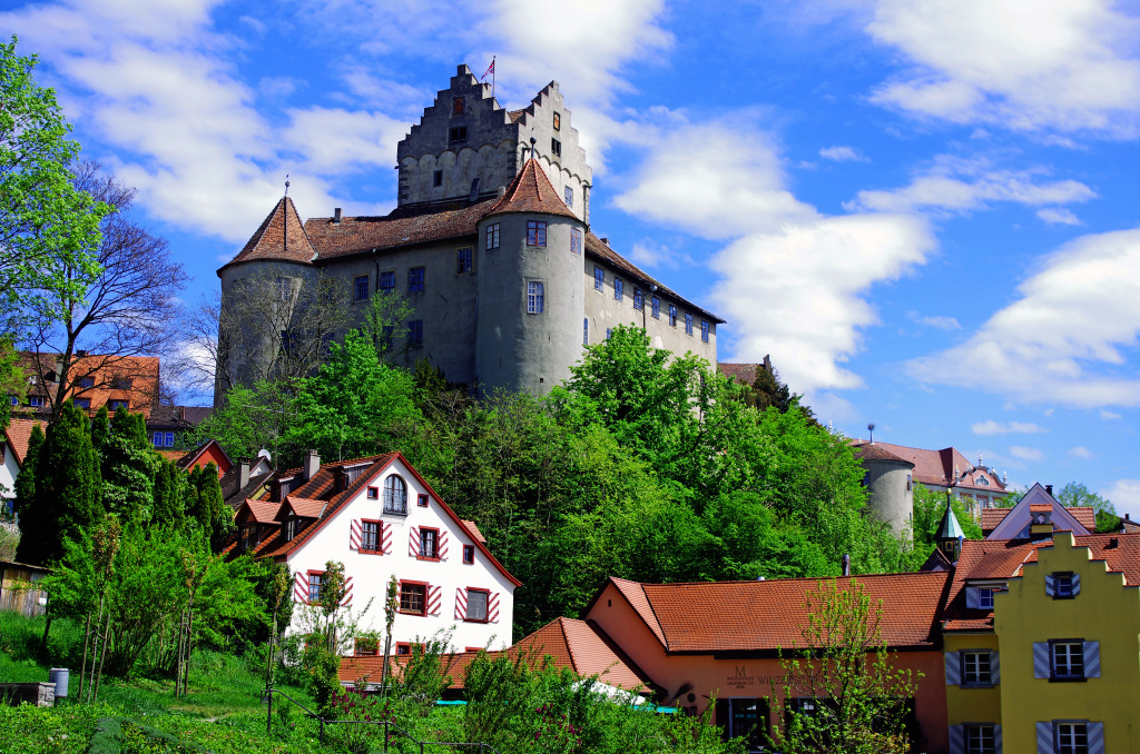 Meersburg, Bodensee, Germany jigsaw puzzle in Castles puzzles on TheJigsawPuzzles.com