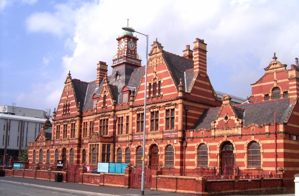 Victoria Baths, Manchester, England jigsaw puzzle in Puzzle of the Day puzzles on TheJigsawPuzzles.com