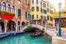 Narrow Canal in Venice