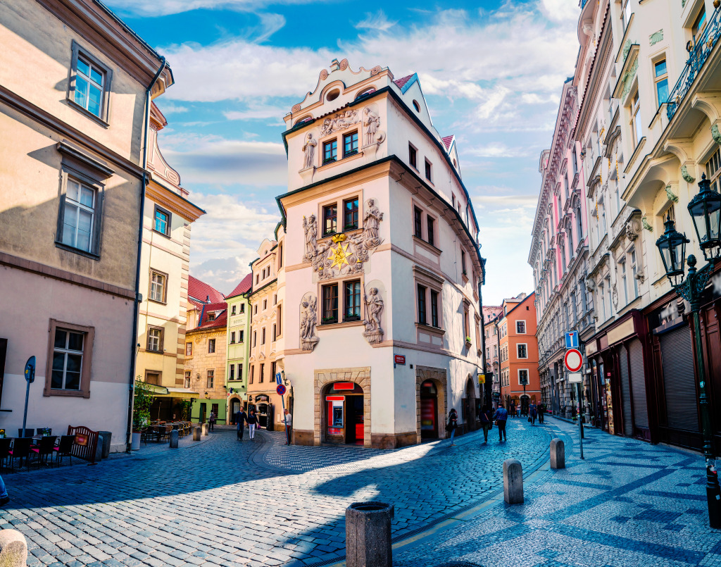 Old Center of Prague, Czech Republic jigsaw puzzle in Street View puzzles on TheJigsawPuzzles.com