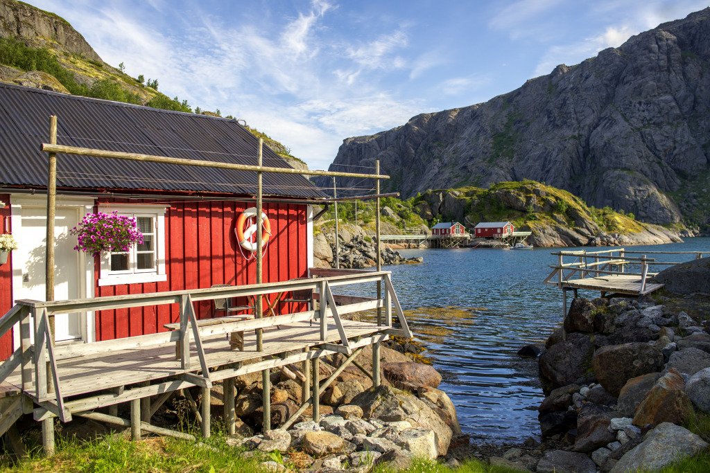 Lofoten Islands, Norway jigsaw puzzle in Great Sightings puzzles on TheJigsawPuzzles.com