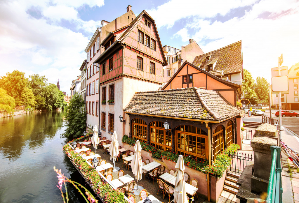 Strasbourg City, France jigsaw puzzle in Street View puzzles on TheJigsawPuzzles.com