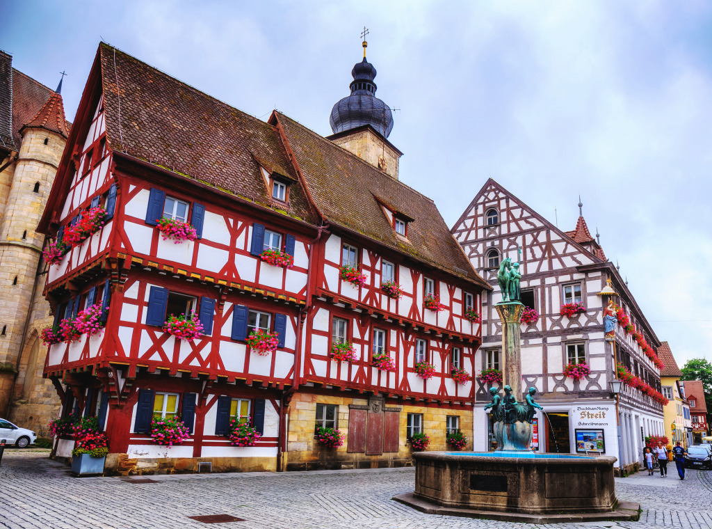 Forchheim City, Bavaria, Germany jigsaw puzzle in Street View puzzles on TheJigsawPuzzles.com