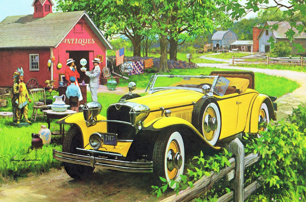 1930 Ruxton Roadster jigsaw puzzle in Cars & Bikes puzzles on TheJigsawPuzzles.com