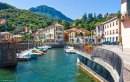 Como Lake Harbor, Lenno, Italy